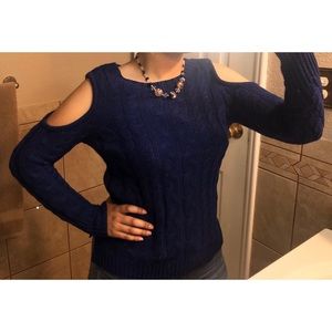 Blue Trendy Sweater for Women/Juniors